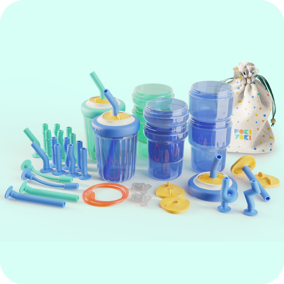 family kid cup system pack