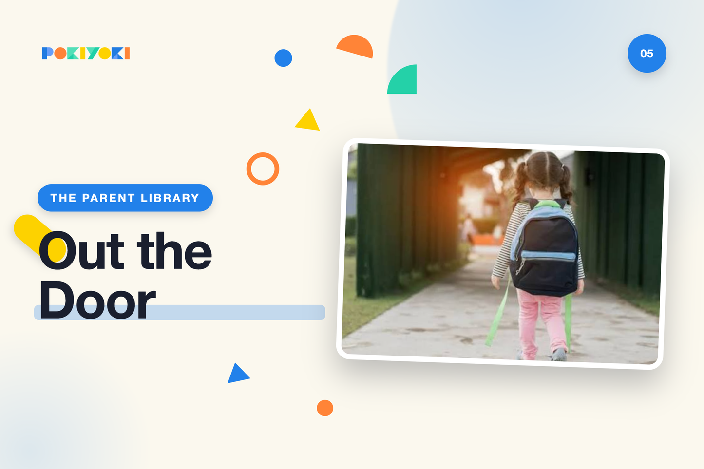 Out the Door — Poki Yoki Parent Library guide